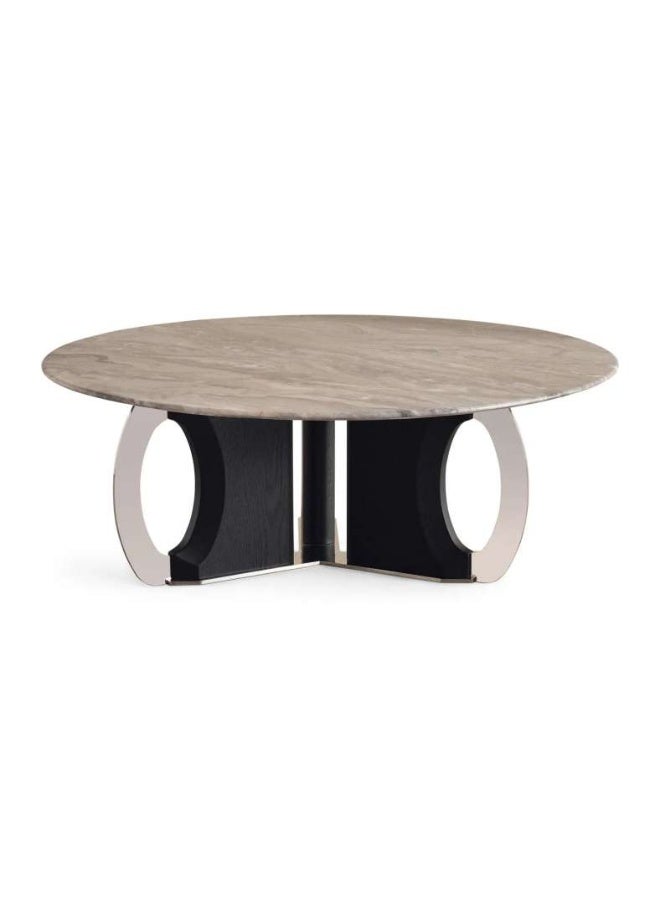 Pan Home Walton Coffee Table Marble - Silver Black - Image 5