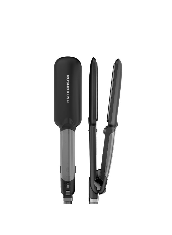 Rush Brush X6 Rush Brush Electric Hair Brush – Tourmaline Ceramic Plates, Adjustable Temperature, Fast Heating, Lightweight Design - Image 1