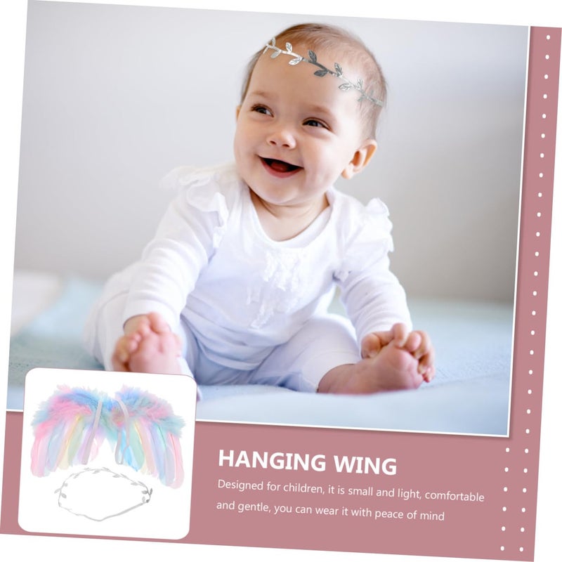 Multi Color Angel Wing Headband For Boys Girls Dress Up Photography Props - Image 5