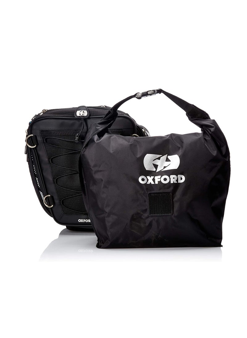 Oxford OXFORD Motorcycle Lifetime Tail Pack Black WP 40 Liters UK  - Image 3