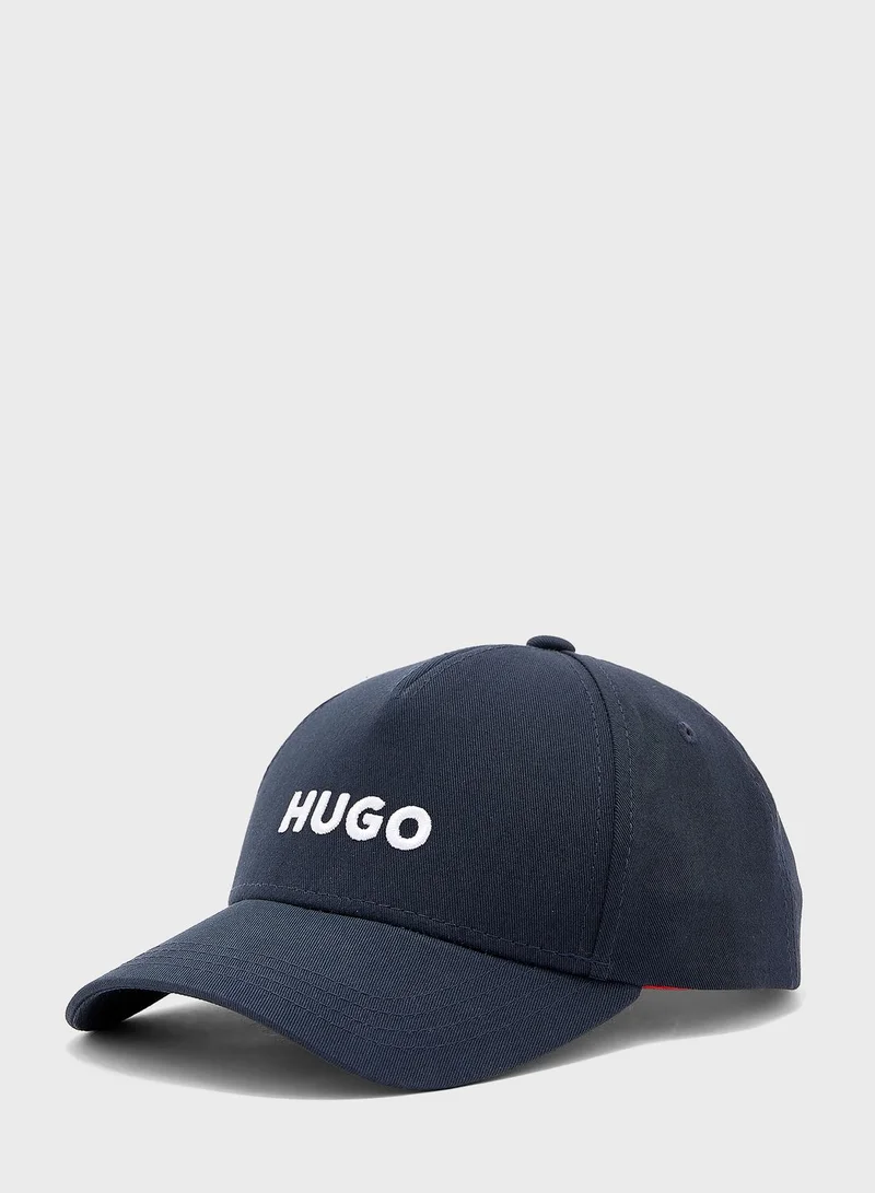 HUGO Logo Curved Peak Cap