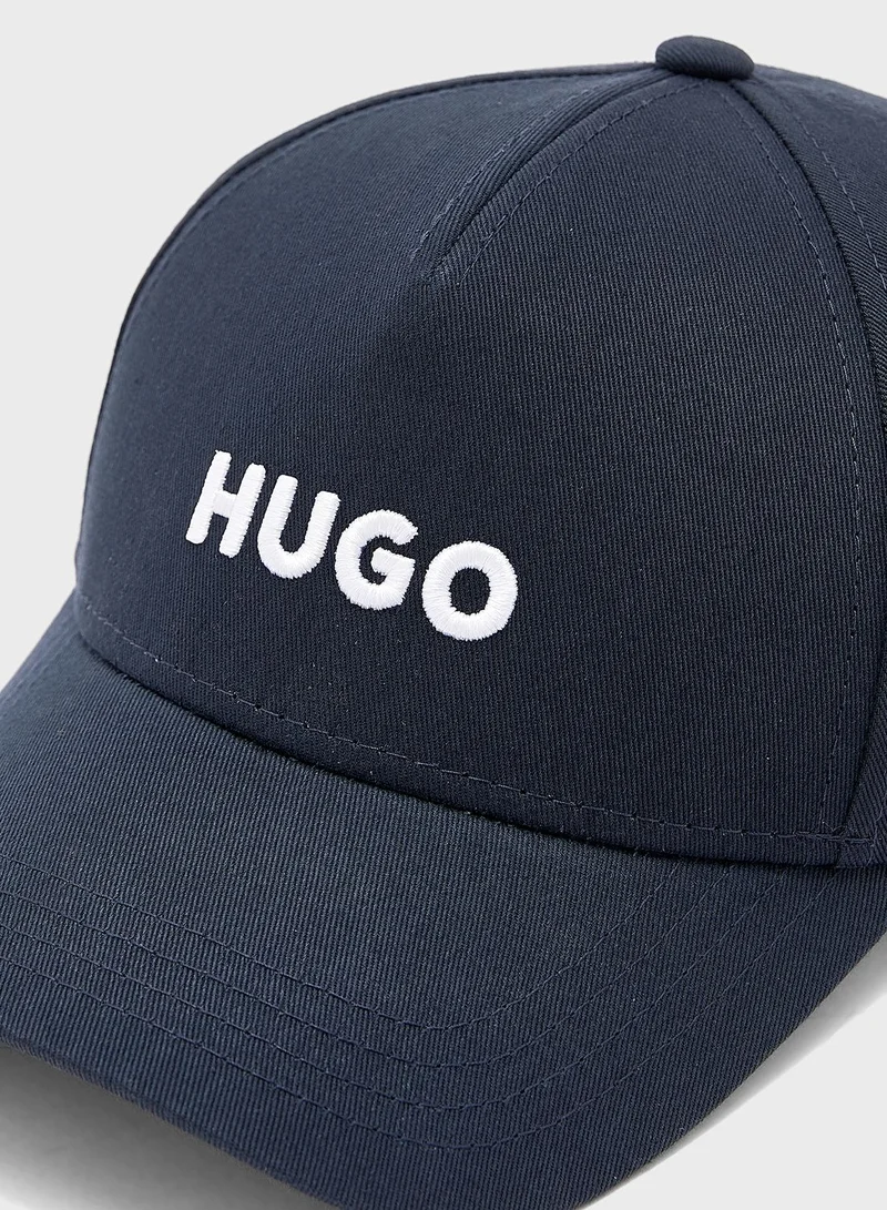 HUGO Logo Curved Peak Cap