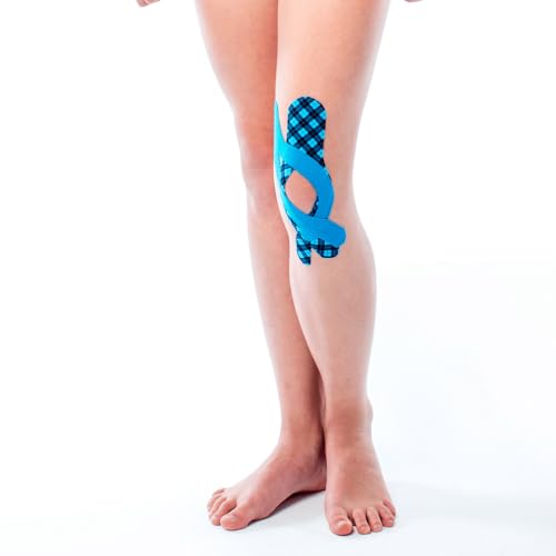 CureTape Art | Kinesiology Tape for Body Pain | Elastic Therapeutic | Waterproof Athletic | Long-Lasting Medical K (Tartan) - Image 5