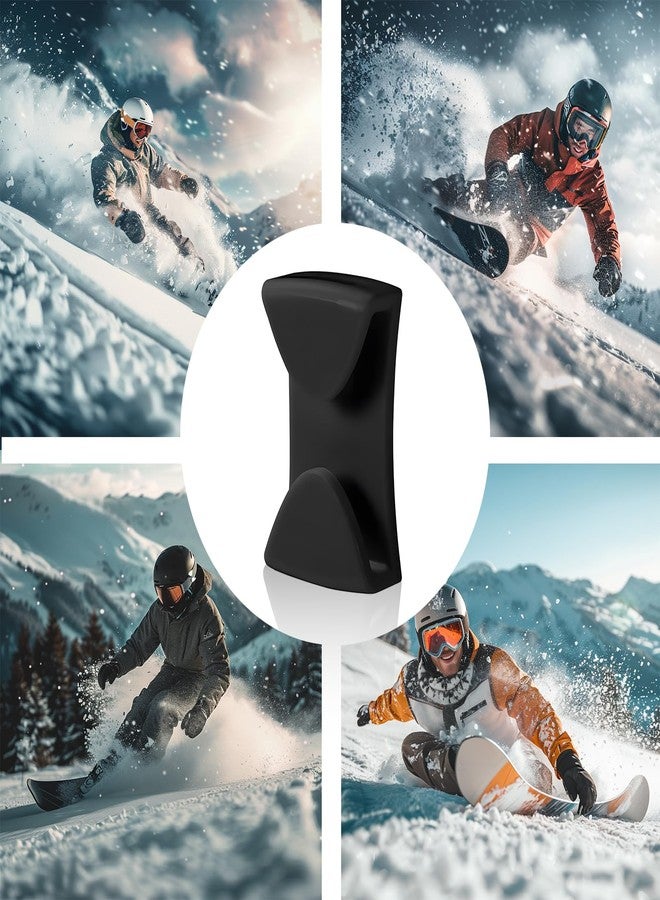 MaiTianna Snow Goggle Clip– Adhesive Retention System, Anti-Drop Grip Strap for Ski, Snowboard & Winter Sports Helmets – Goggle Clip Replacement for Secure Fit Black,2 picks (WHITE) - Image 5