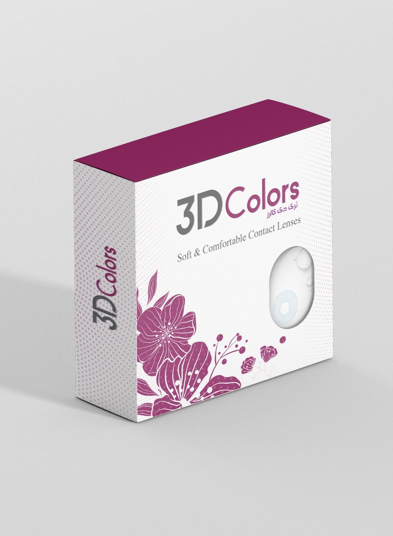 3D Colors Brown Monthly Disposable Lenses - Image 3