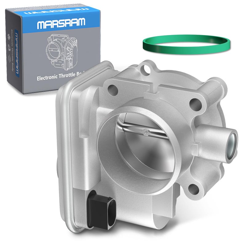 جسم الخانق الإلكتروني Marsram لسيارات دودج أفينجر وكاليبر وجورني وكرايسلر 200 وسبرينغ وجيب كومباس وباتريوت 18L 20L 24L استبدال جسم الخانق رقم OE 4891735AC 4891735AD 977025