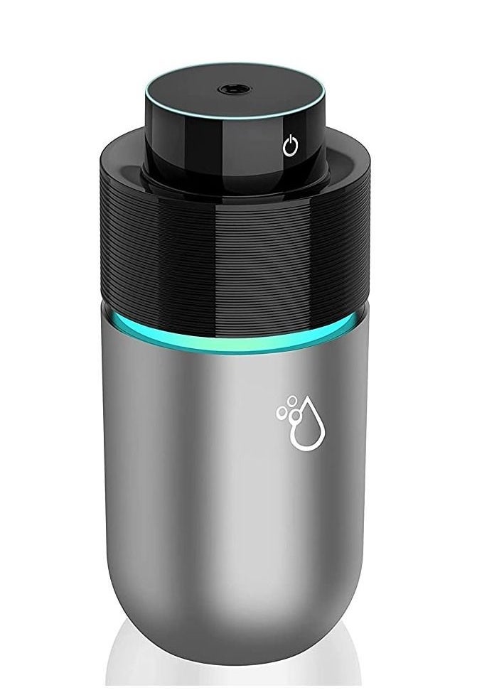 Generic - Car Diffuser Usb Plug In Car Humidifier Essential Oil Diffuser Mini Portable Aromatherapy Cup Holder 7 Colors LED Lights Car Humidifier Diffuser for Vehicle Office Travel Home 200mL - Image 1