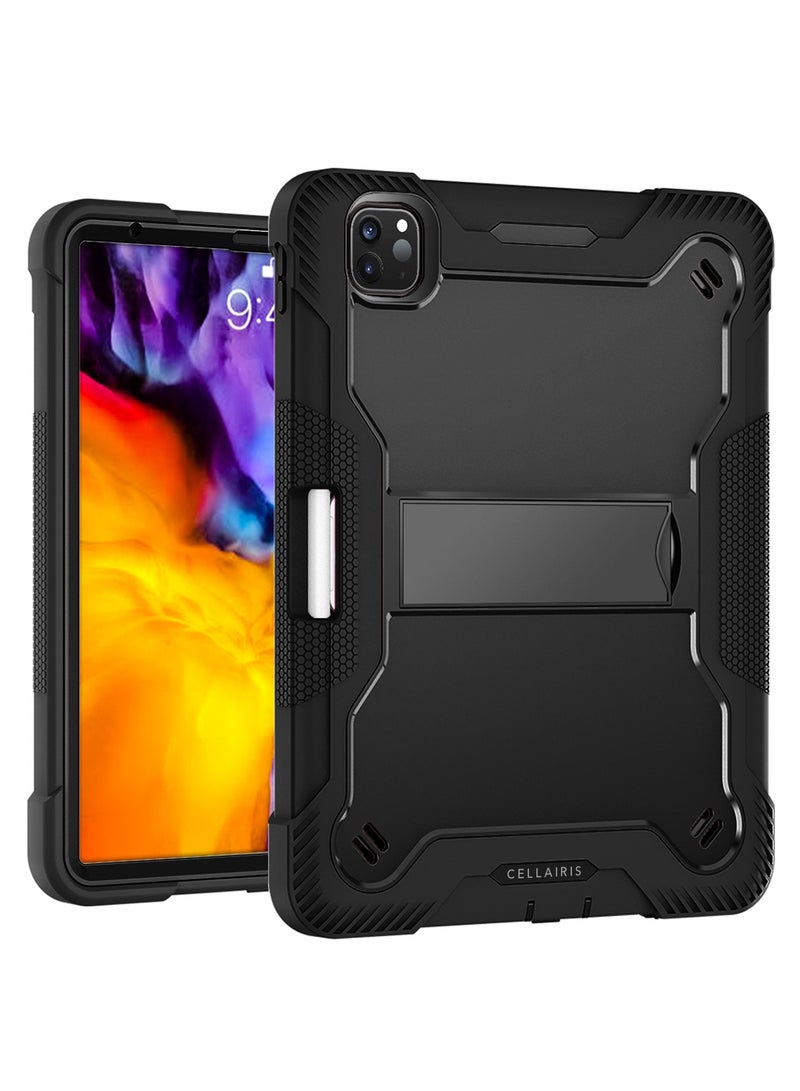 Cellairis Challenger Kickstand Smart Case Cover For Apple iPad Pro 11 - Black - Image 1