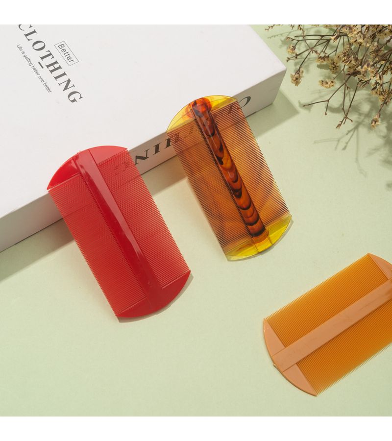 Double Sided Lice Comb Ultra Dense Teeth for Dandruff Fleas Scalp - Image 4