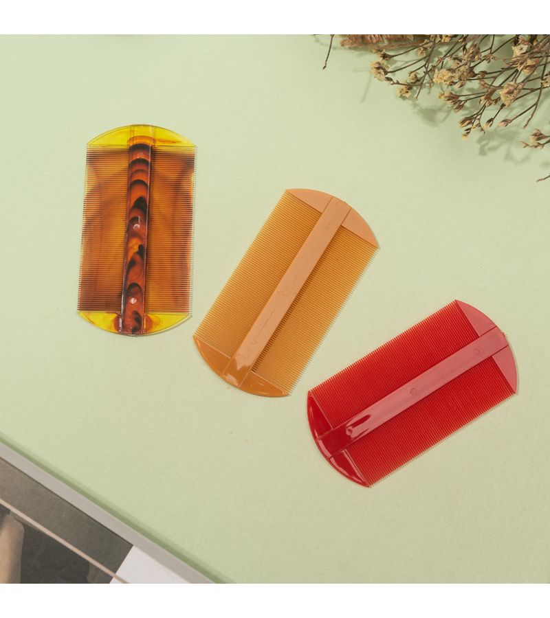 Double Sided Lice Comb Ultra Dense Teeth for Dandruff Fleas Scalp - Image 2