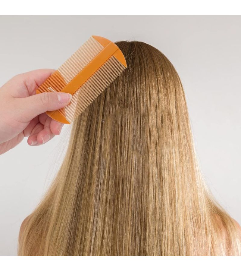 Double Sided Lice Comb Ultra Dense Teeth for Dandruff Fleas Scalp - Image 1