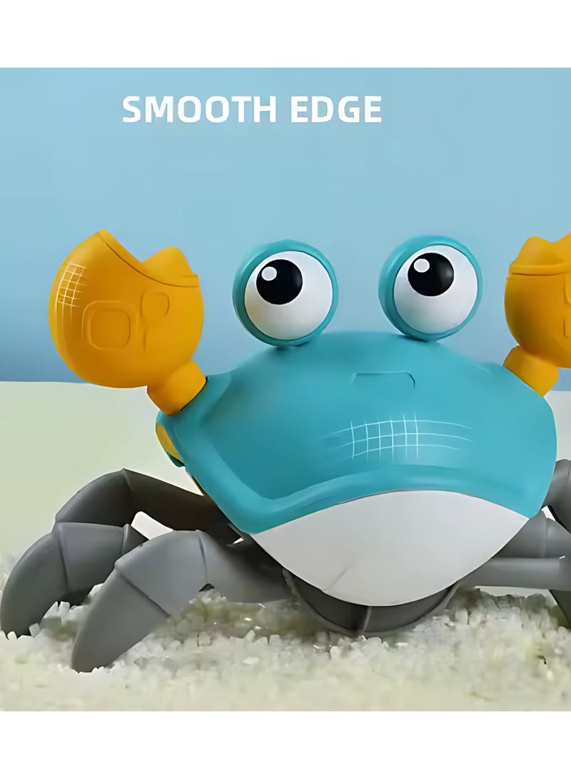 Twisoo Manual Crab Bath Toy – Wind-Up Walking Baby Toy for Land & Water, No Battery Needed, Pull String Spring Switch Action, Fun Moving Toy for Toddlers, Bath Time & Floor Play - Image 5