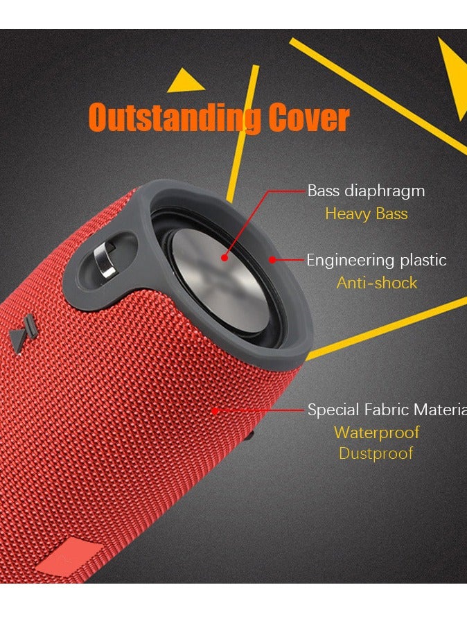 حصريا مكبر صوت محمول مقاوم للماء (أسود) - Image 5