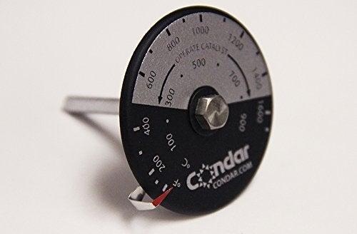 Condar Dutchwest stove catalytic probe thermometer (3-194) 2 1/8 inch probe. - Image 5