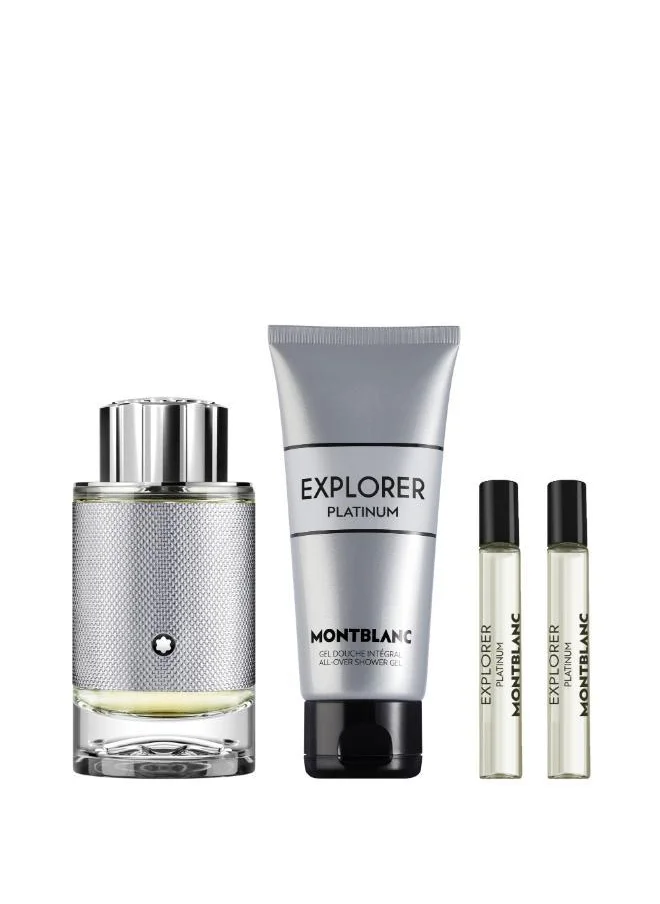 Mont Blanc Explorer Platinum EDP Gifting Trio