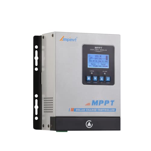 Ampinvt 40A MPPT Solar Charge Controller 12V 24V 36V 48V Auto, PV 150V Max Input Solar Panel Regulator 40amp for AGM Sealed Gel Flooded Lithium Battery - Image 1