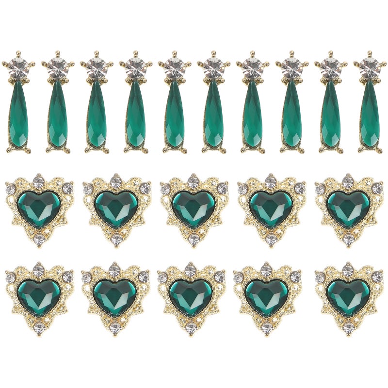 20pcs Nail Charm Manicure Decoration Women Manicure Nail Supply For Fake Nail - Image 1