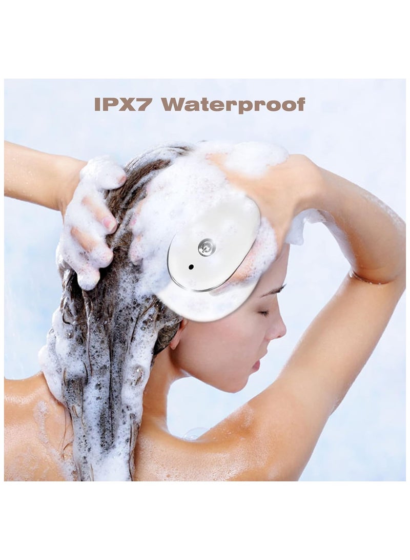 general Electric Head Massager Waterproof with 4 Removable Massage Heads, Cordless Portable Red Light Therapy Handheld Massager, 4 Massage Modes Pressure Relaxing Scalp, Suitable for Whole Body and Pets - Image 5