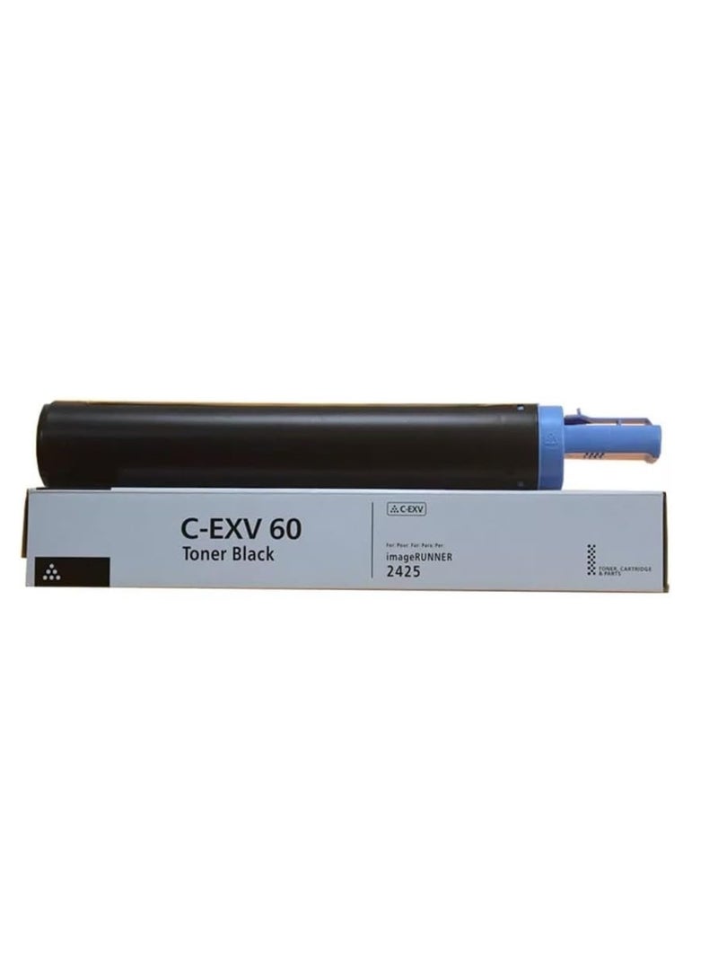 Reacon C-EXV 60 Toner Cartridge Is Compatible with Printer Canon Image Runner 2425 Canon IR 2425I (C-EXV 60 Black) - Image 1