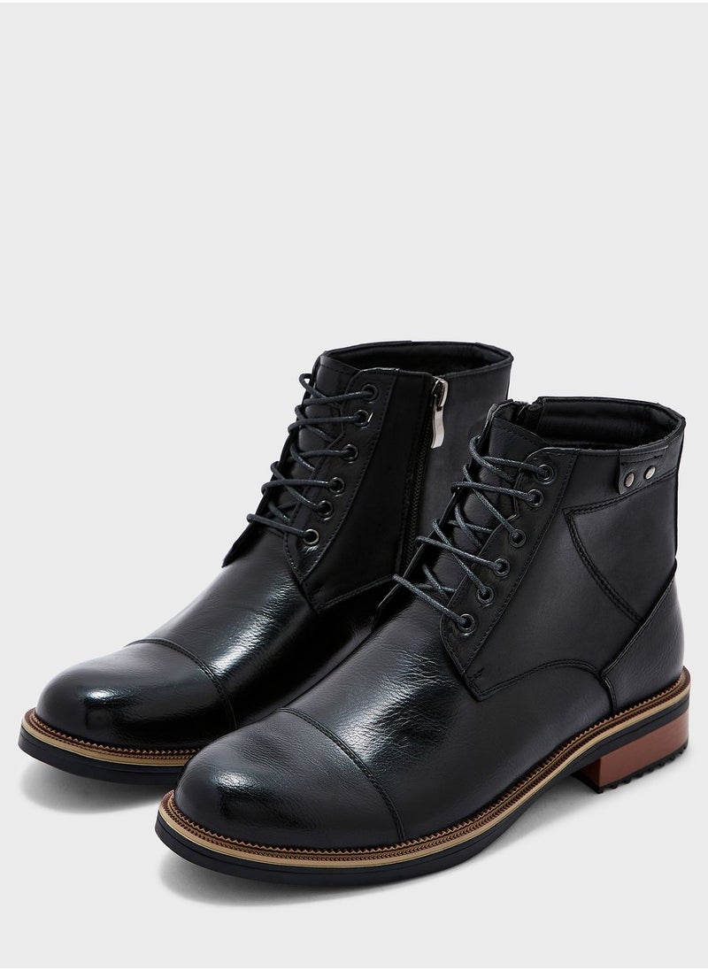 Robert Wood - Casual Welted Boots - Image 1
