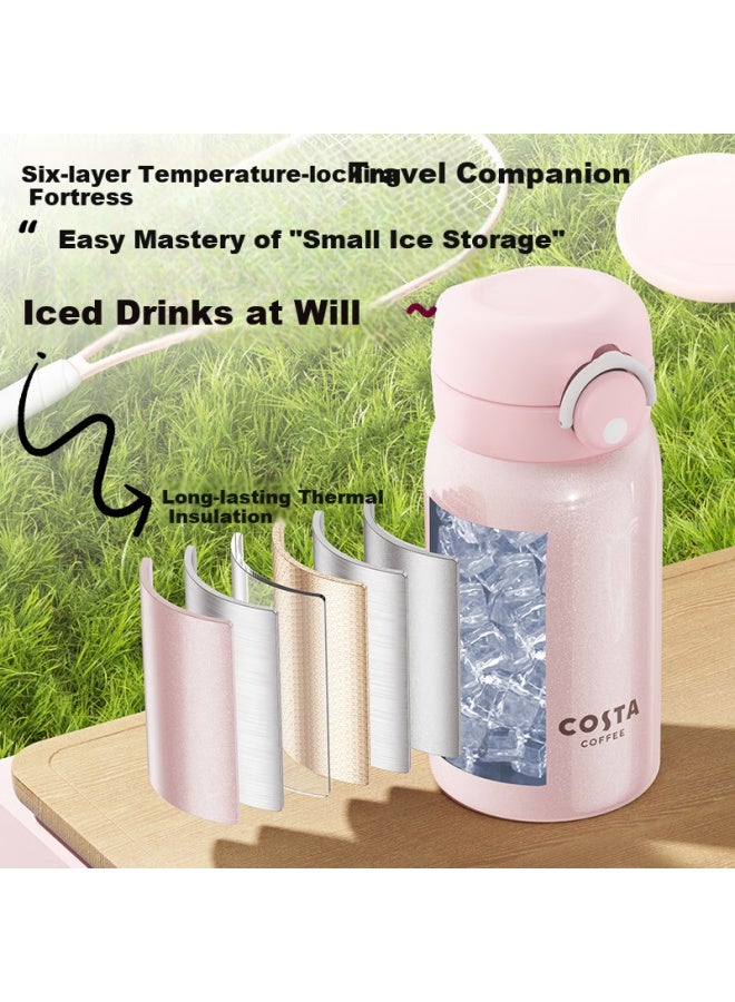 Costa Mini Insulated Mug For Men And Women, 316l Stainless Steel Water Bottle, Portable Cup For Students And Children, Gift - Image 2