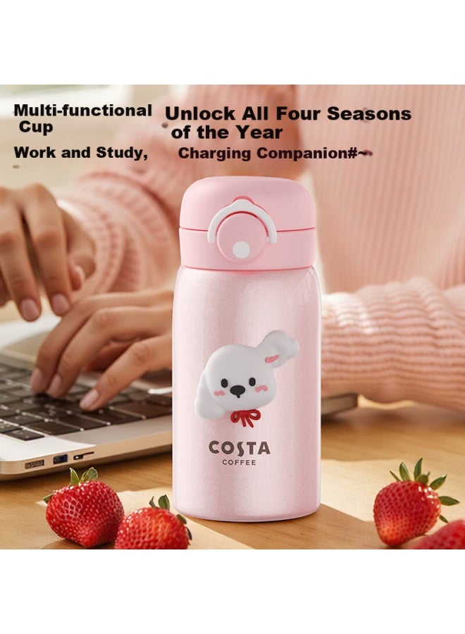 Costa Mini Insulated Mug For Men And Women, 316l Stainless Steel Water Bottle, Portable Cup For Students And Children, Gift - Image 4