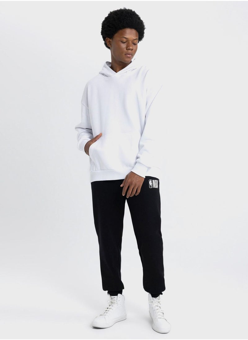 DeFacto Standard Fit Nba Licensed Thick Sweatshirt Fabric  - Image 1