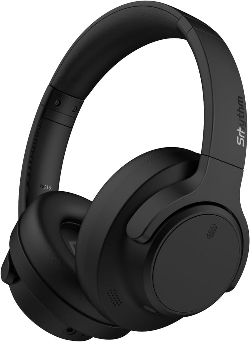 Srhythm NiceComfort 15 (2 Gen) Hybrid Noise Cancelling Wireless Headphones,Bluetooth 6.0,with Low Latency,Spatial Audio,ENC,120Hrs - Image 1