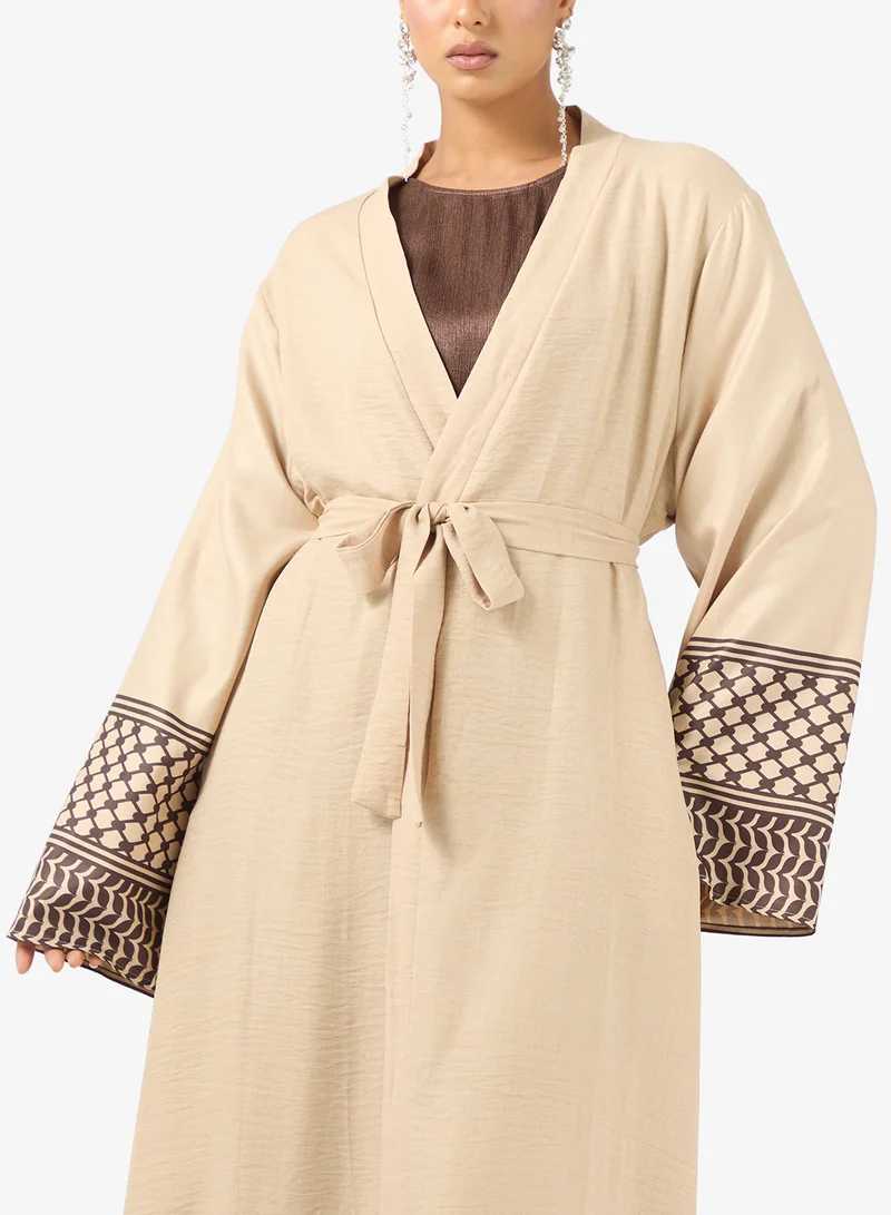 Khizana  Printed Abaya for Women | Best Price UAE