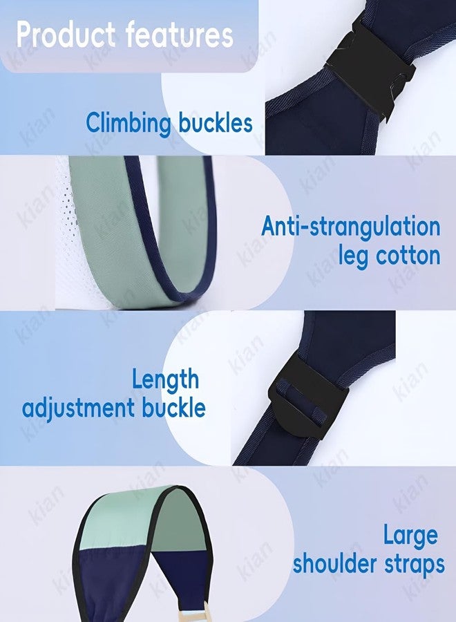 Kian Baby Sling Carrier Wrap Cotton, Breastfeeding and Stroller Cover Adjustable for Newborn Baby up to 20kg - Special Carrier/Sling for PREMIE BabiesBreathable Mesh Baby Sling Carrier with Adjustable Strap (multi color ) ( pack of 1 ) - Image 5