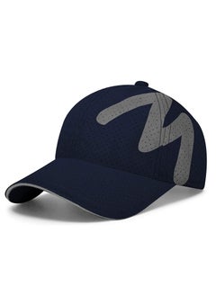 Baseball Cap Mens - Running Cap Quick Dry Sports Cap Mesh Reflective Brim Breathable Sun Hat Unisex Lightweight Adjustable Summer Hats for Outdoor