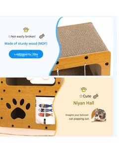 SmartMaster Cat Sharpener for Cat House, 3rd Floor, High Density Cardboard, Cat Tower, Cat Bed, Furniture Toy Included, Prevent Lack of Exercise, Relieve Stress, Easy to Assemble, Double Sided - pzsku/Z5E759D138DF03F4B443EZ/45/_/1730812264/ce86a45e-41e3-49fd-bd2f-127021455100