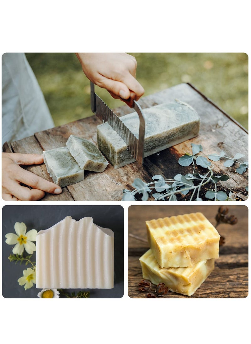 Soap Molds Silicone Soap Mold for Soap Making Rectangular Loaf Soap Mold with Wooden Boxes with Silicone Liner Cover