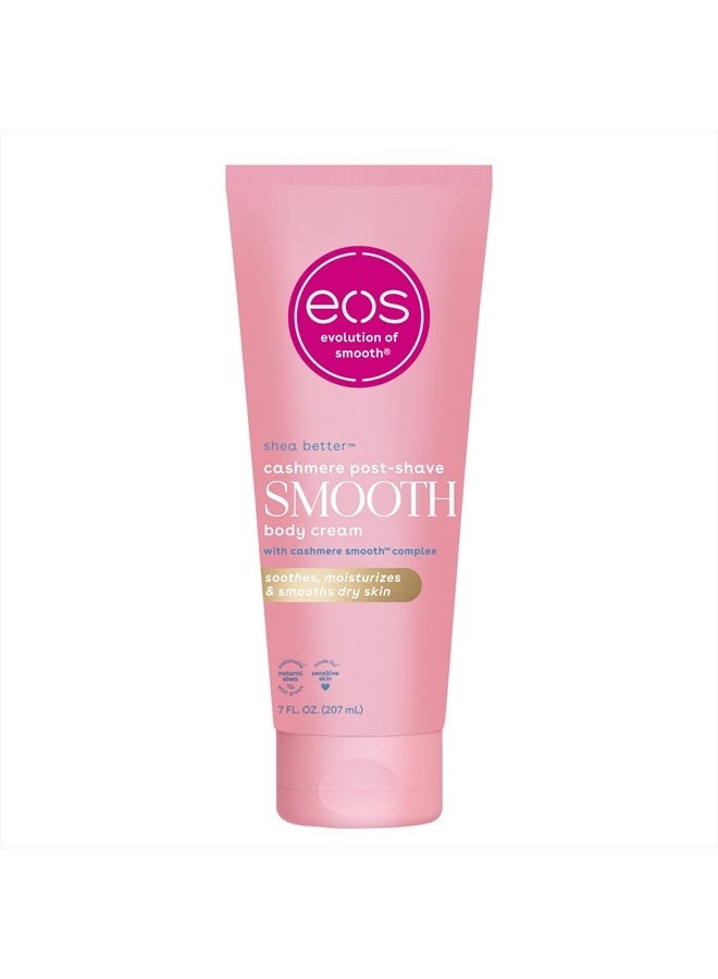 EOS Cashmere Skin Collection Post-Shave Smooth Body Cream- Vanilla Cashmere Scented, 72-Hour Hydration, 7 fl oz - Image 1