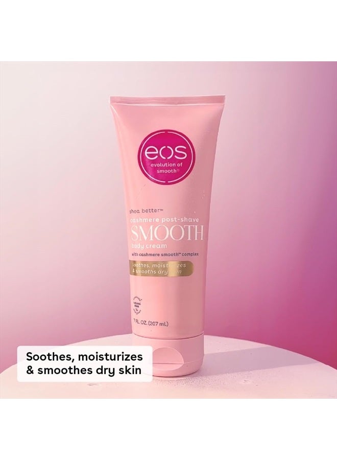 EOS Cashmere Skin Collection Post-Shave Smooth Body Cream- Vanilla Cashmere Scented, 72-Hour Hydration, 7 fl oz - Image 3