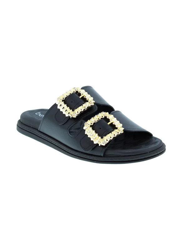 Beira Rio Beira Rio Ladies Flat Sandals Black | Made In Brazil