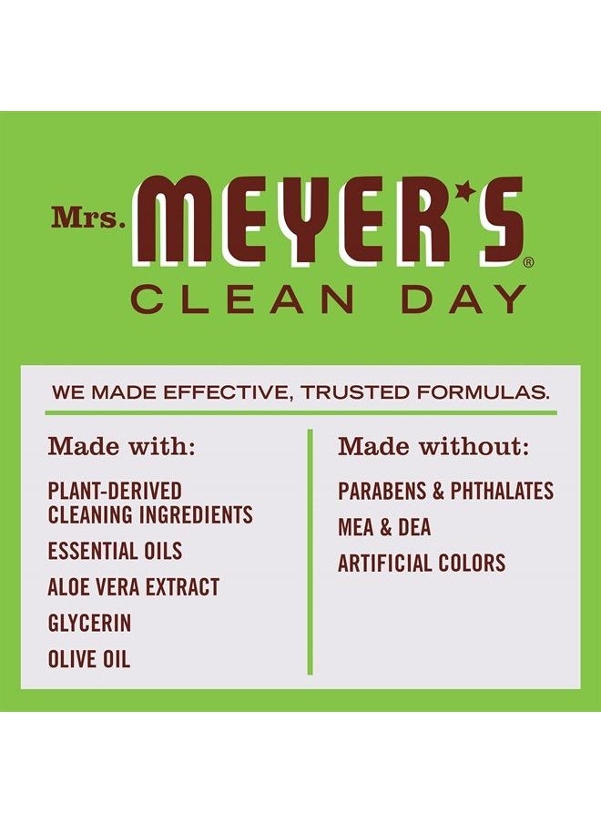 Mrs. Meyer's Hand Soap, Made with Essential Oils, Biodegradable Formula, Apple, 12.5 fl. oz - Pack of 3