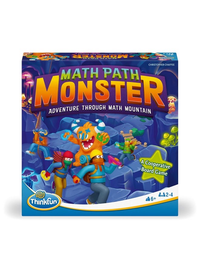 thinkfun ThinkFun Math Path Monster - Engaging Cooperative Board Game | Enhances Math Skills | Fosters Teamwork | Exciting Math Adventure for Kids and Adults  - Image 5