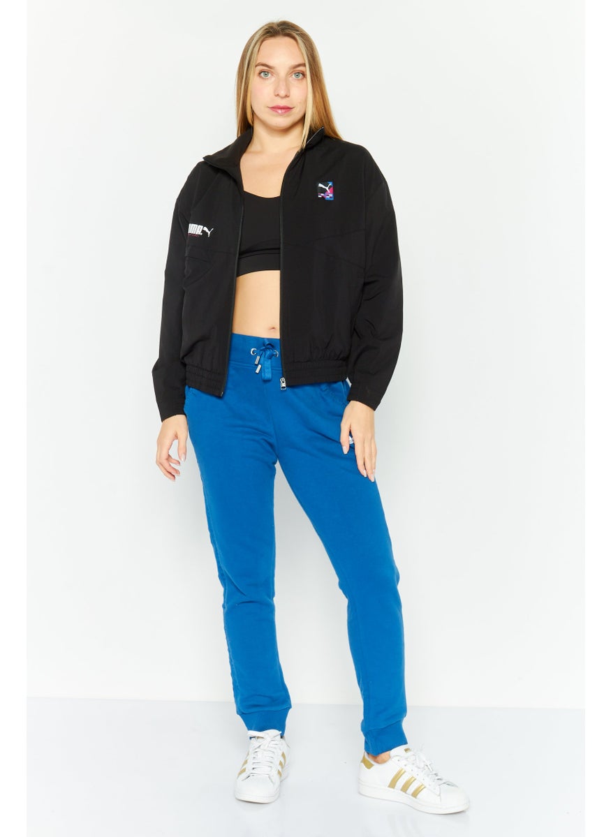 PUMA - Women Sportswear Fit Training Track Jacket, Black - Image 1