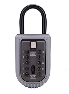 Y&D Key Safe, Portable Weatherproof Lock Box for Keys Outdoor with Removable Shackle, Hangable Combination Home Office Garage School Airbnb to Share  - Image 1