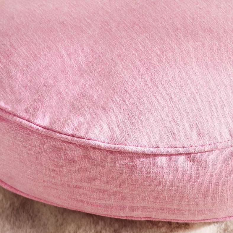 Pan Home Corbin Pouf Pink for Kids - Image 2