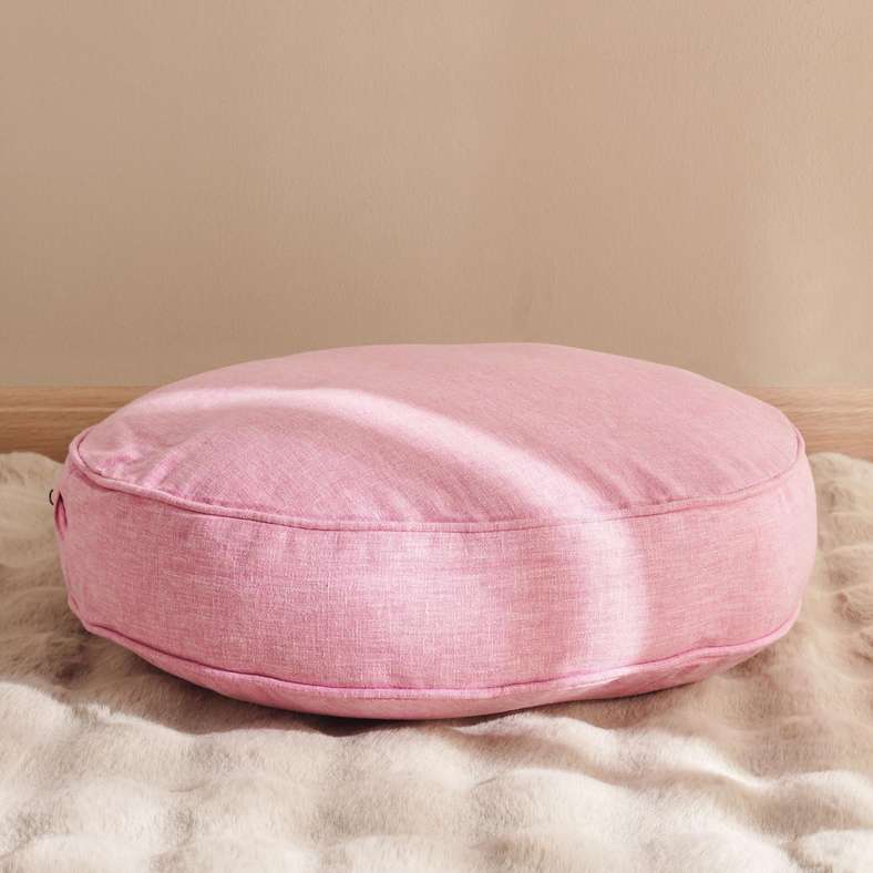 Pan Home Corbin Pouf Pink for Kids - Image 4
