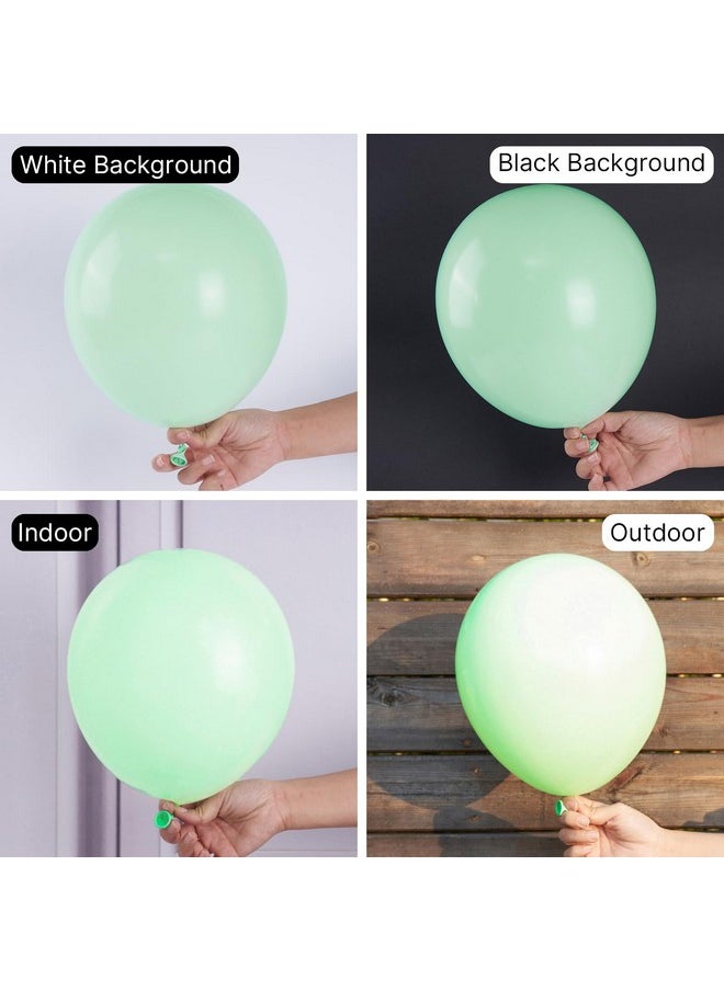 PartyWoo Mint Green Balloons, 100 Pcs Mint Balloons Different Sizes Pack Of 36 Inch 18 Inch 12 Inch 10 Inch 5 Inch Mint Balloons For Balloon Garland Or Balloon Arch As Party Decorations, Green-Q06  - Image 3