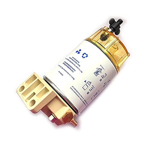 DEVMO S3227 Fuel Filter Water Separator Complete Durable 1/4''-18 NPTF Port Compatible with Mercury Marine Outboard Racor 320R-RAC-01 with Clear Bowl Assembly - Image 2