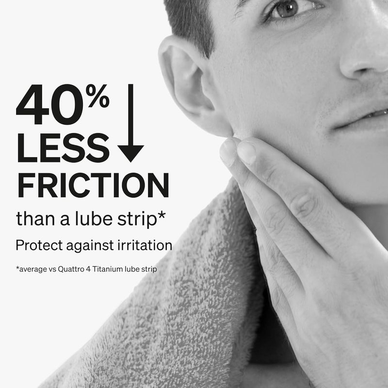 schick شيفك هايدرو 3 شفرات ثلاثية لتعبئة ماكينة الحلاقة - 4 قطع مع خزان جل مرطب وحراس للبشرة - Image 3