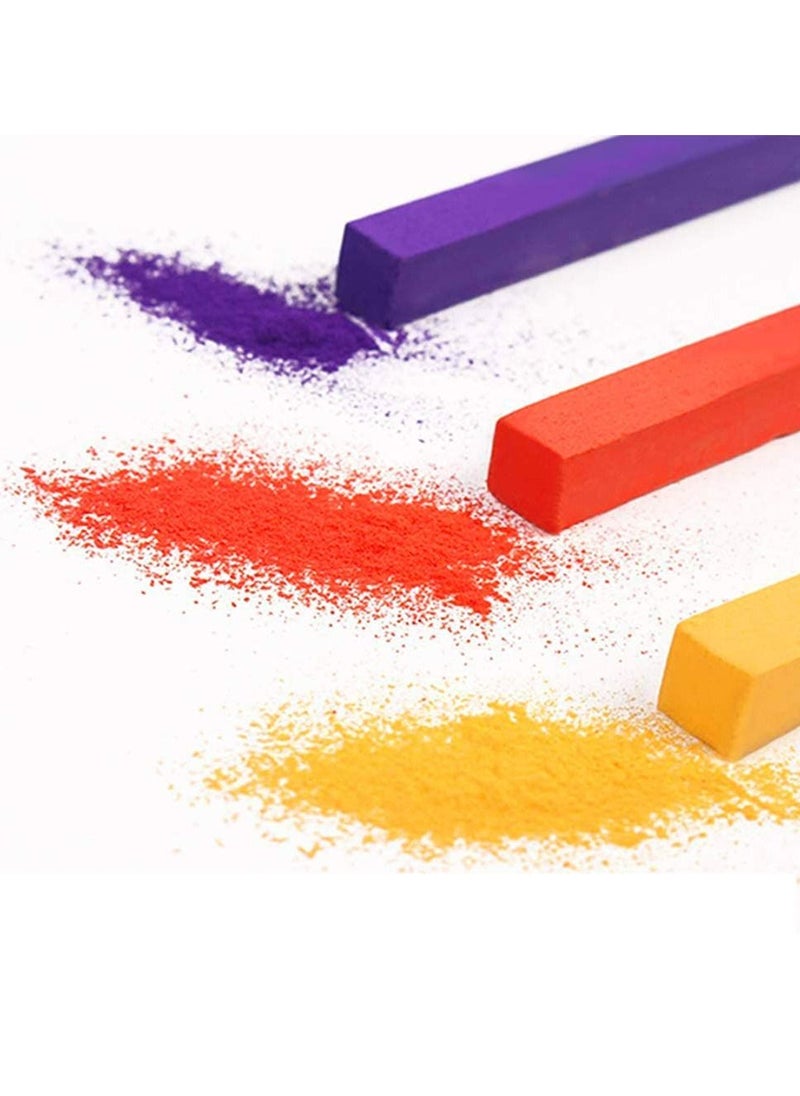 HomarKet - 36-Piece Temporary Hair Colour Chalk Set Multicolour - Image 1