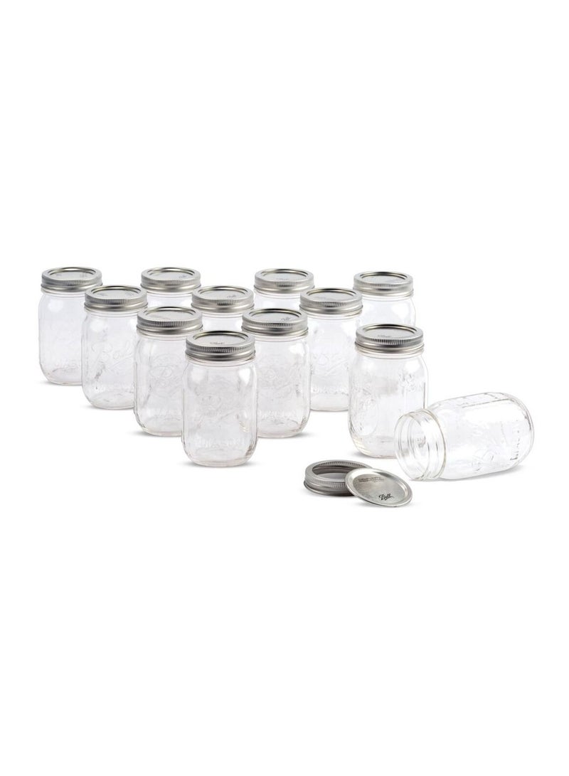 برطمان بال 12 قطعة مع غطاء