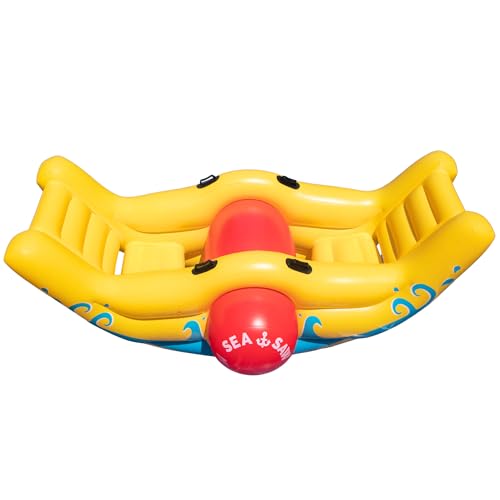 Swimline Sea-Saw Rocker , Yellow - Image 1
