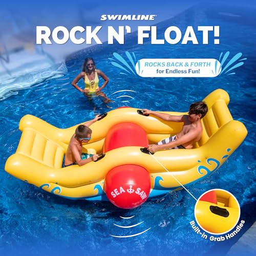 Swimline Sea-Saw Rocker , Yellow - Image 4
