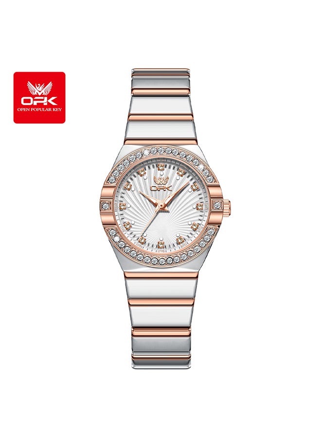 OPK Fashion Business Ladies Watch Waterproof Luminous Quartz Watch 6042 - Image 1